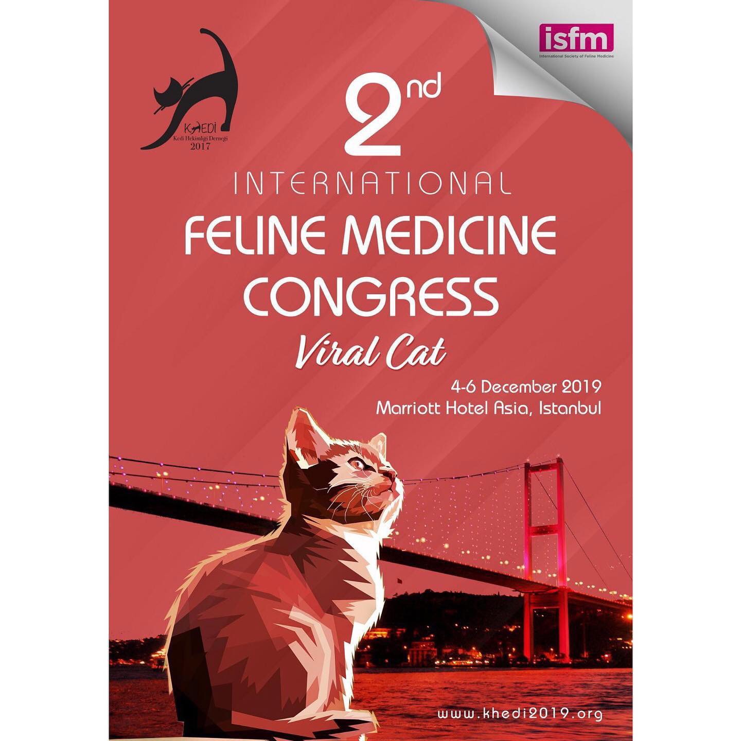 Uluslararası Kedi Hekimliği Derneği Kongresi 4-6 Aralık 2019